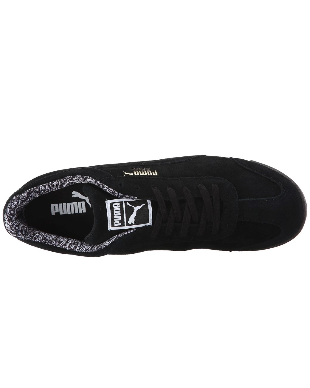 PUMA Roma Suede Paisley in Black for Men | Lyst