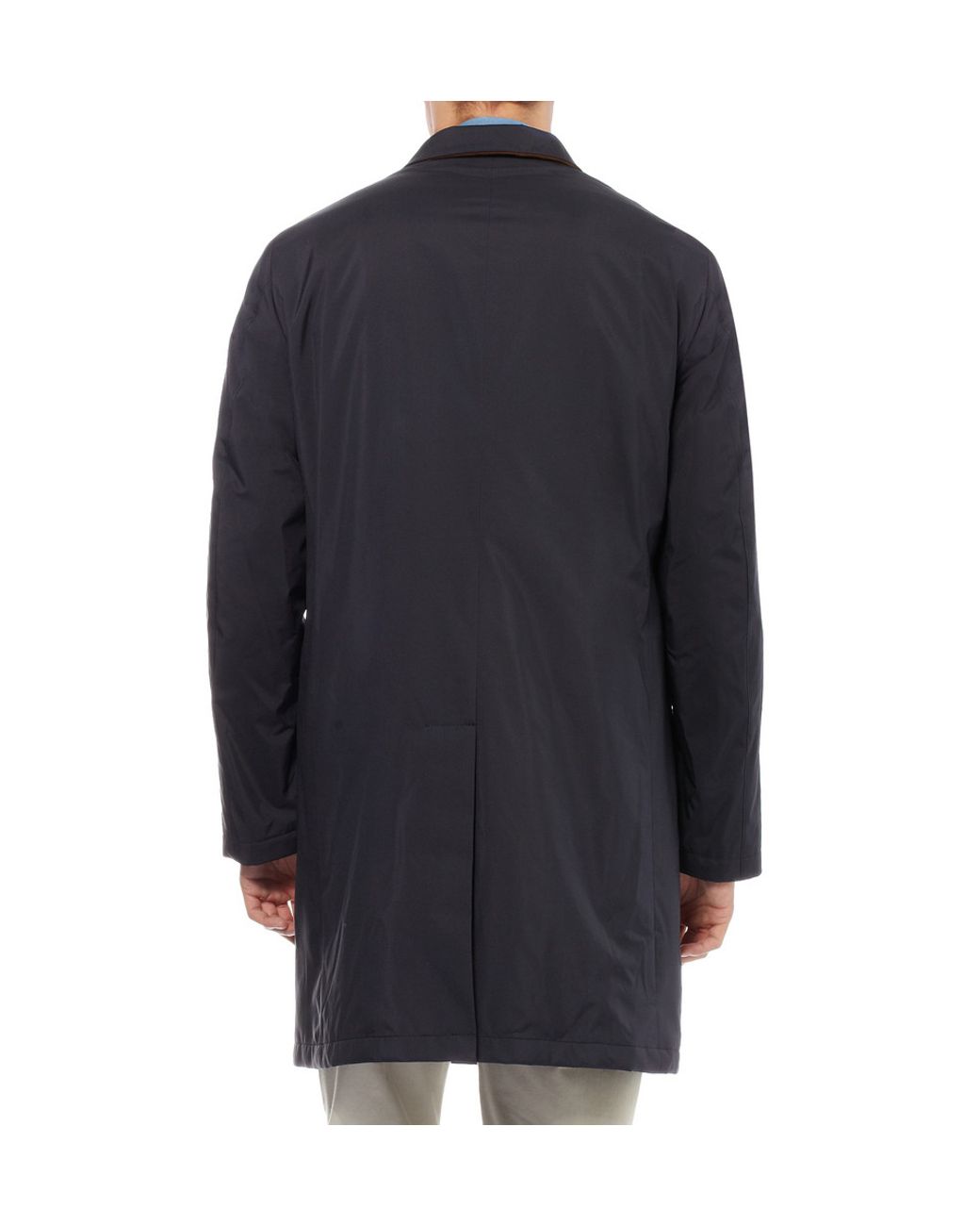 Loro Piana Storm System Rain Coat in Blue for Men | Lyst UK