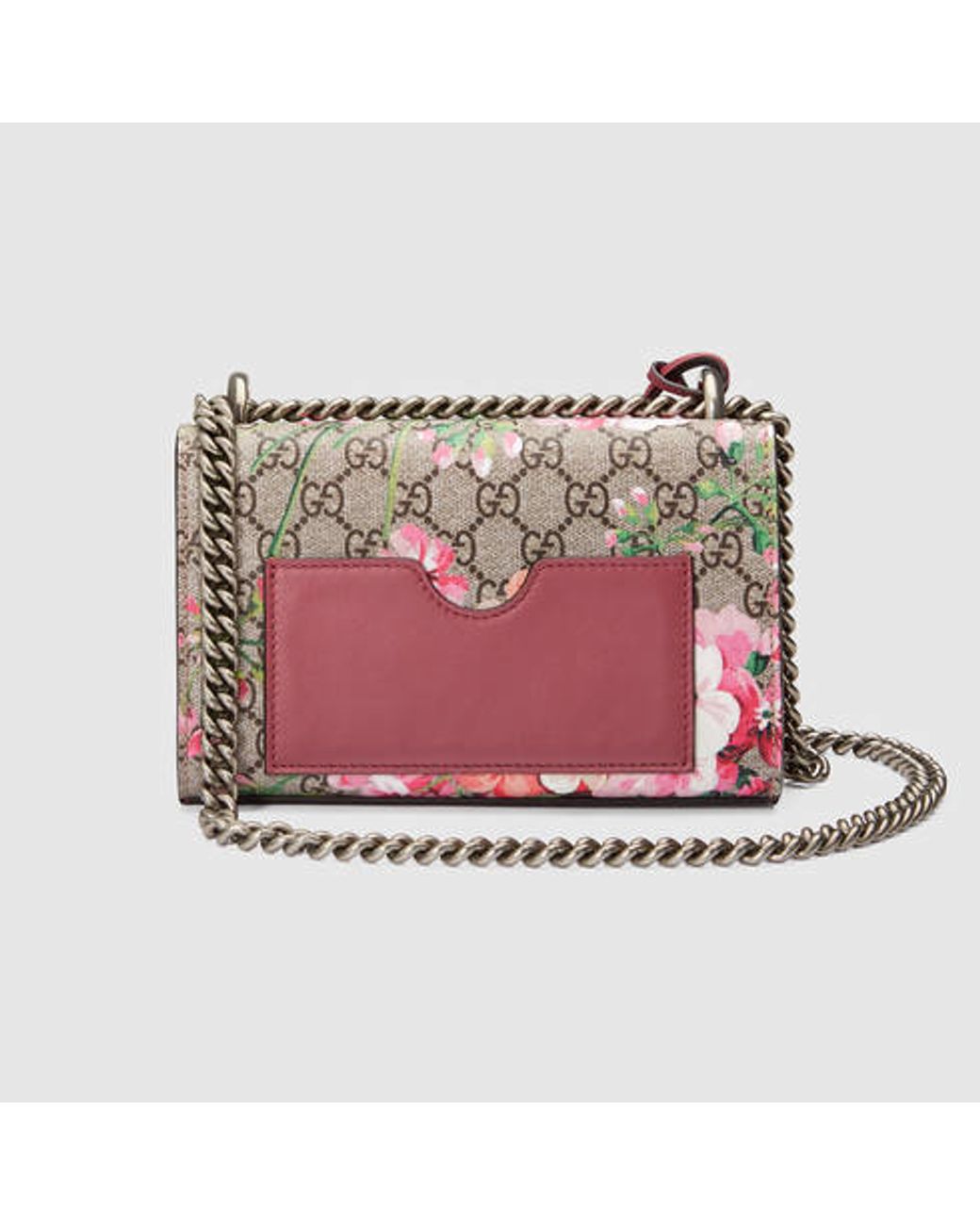 Gucci Canvas Padlock Blooms Shoulder 
