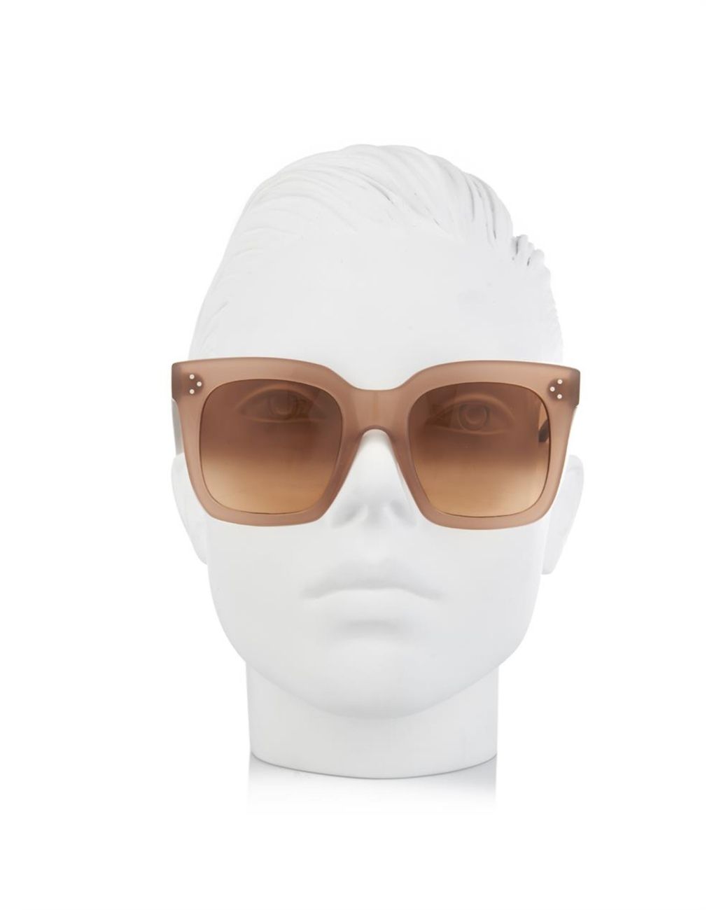 Celine Square-Framed Acetate Sunglasses in Brown | Lyst