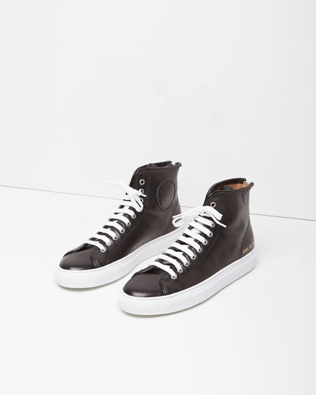Common Projects Tournament High-top Sneaker in Black for Men | Lyst