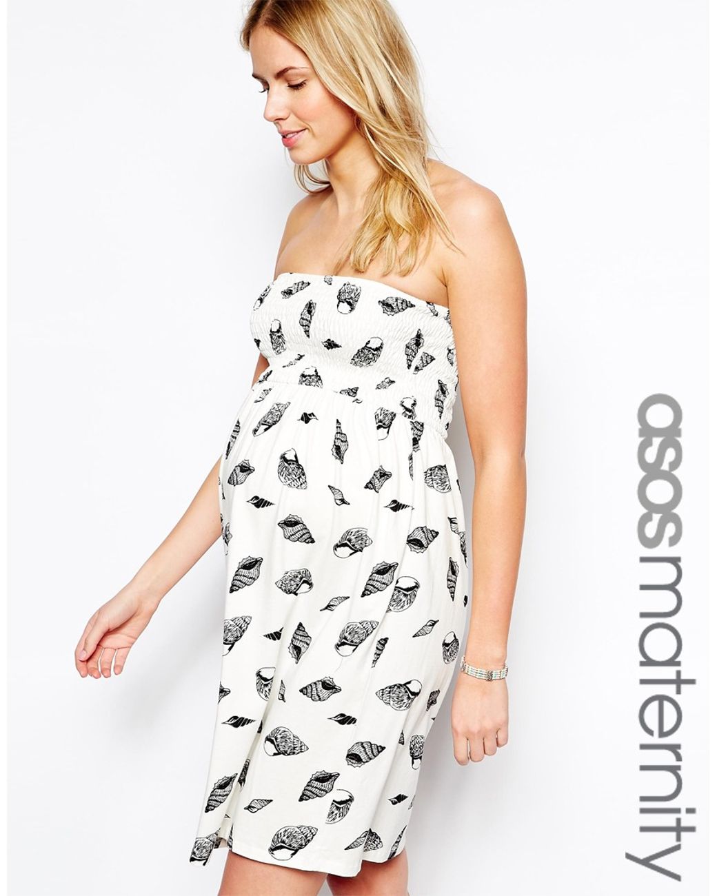 Seashell print dress cheap