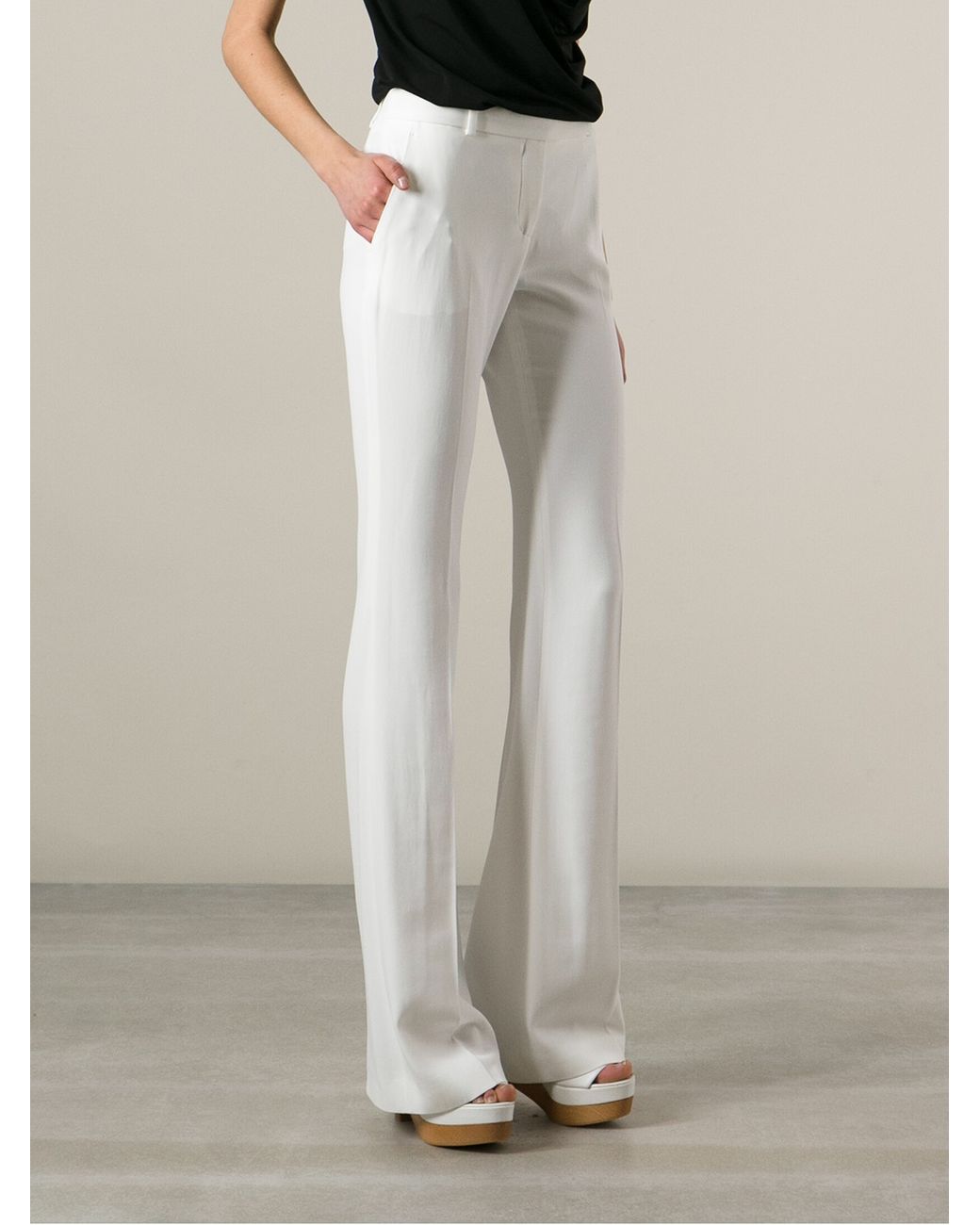 Buy White Trousers  Pants for Women by Sugathari Online  Ajiocom
