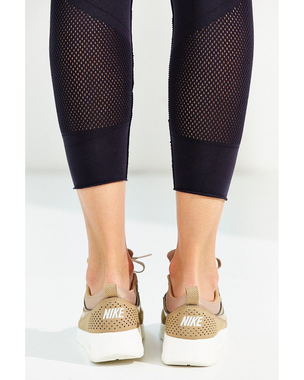 Nike Air Max Thea Premium Sneaker in Brown | Lyst
