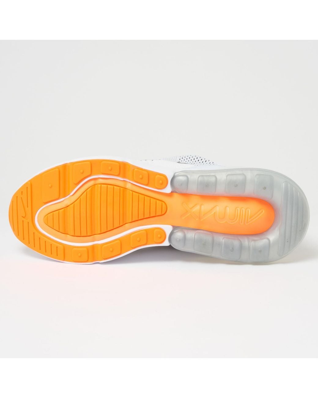 nike 270 white orange