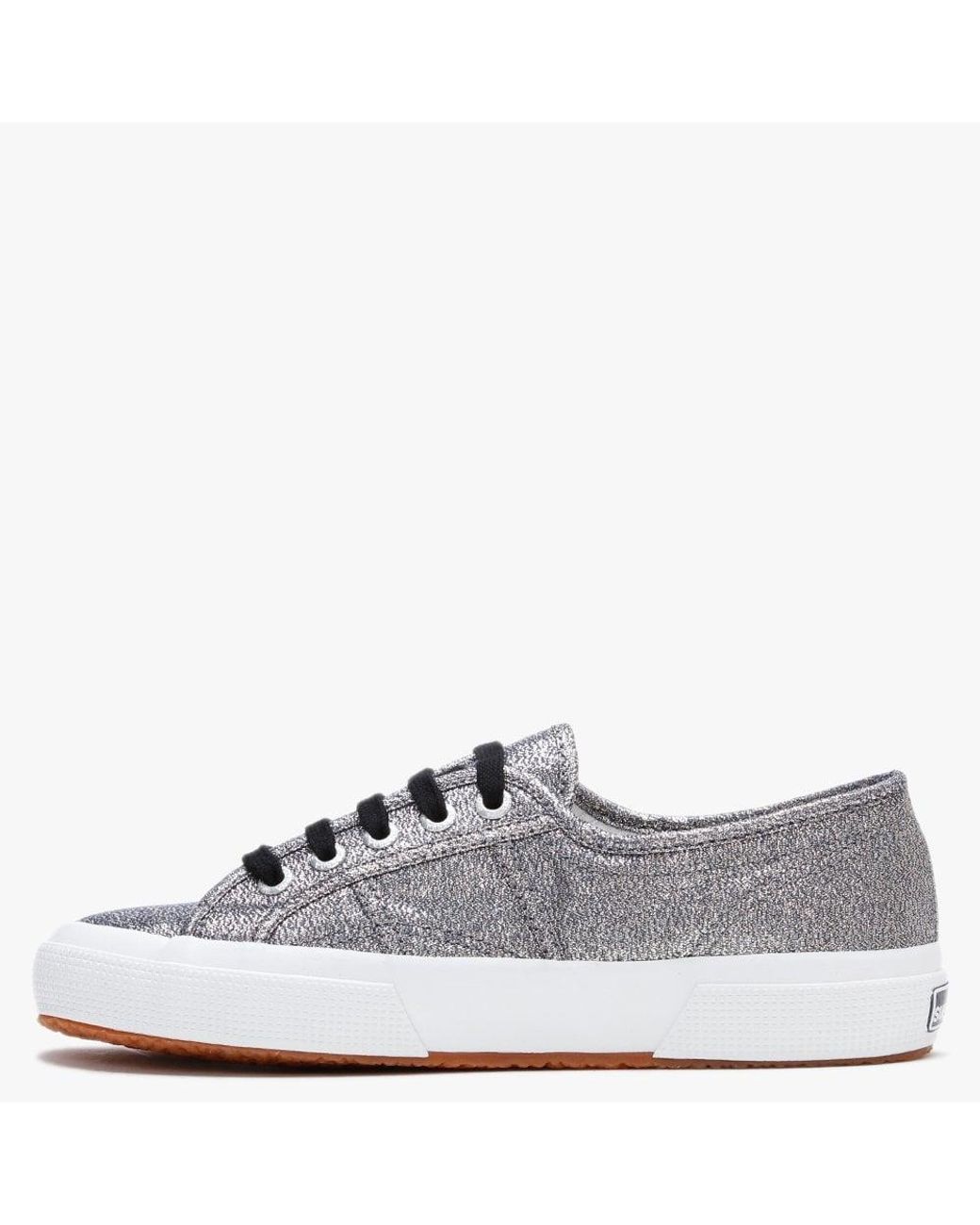 superga pewter trainers