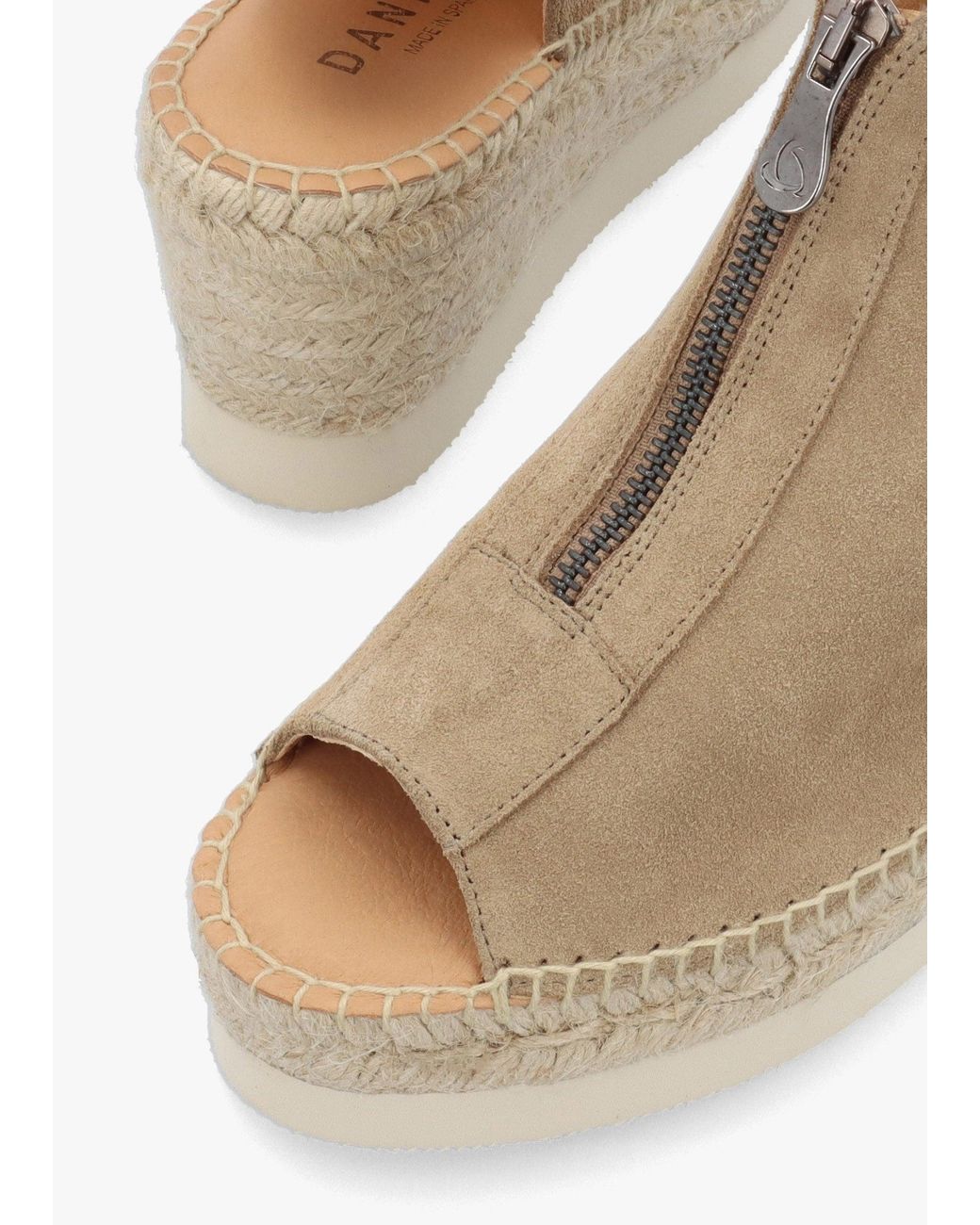 Daniel Natural Jippie Wedge Espadrilles