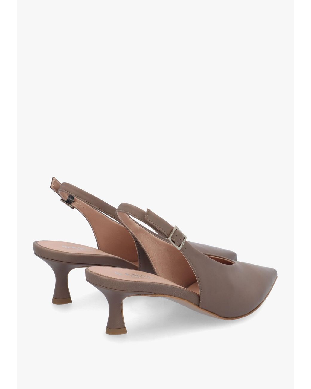 Daniel White Siamma Kitten Heel Sling Backs