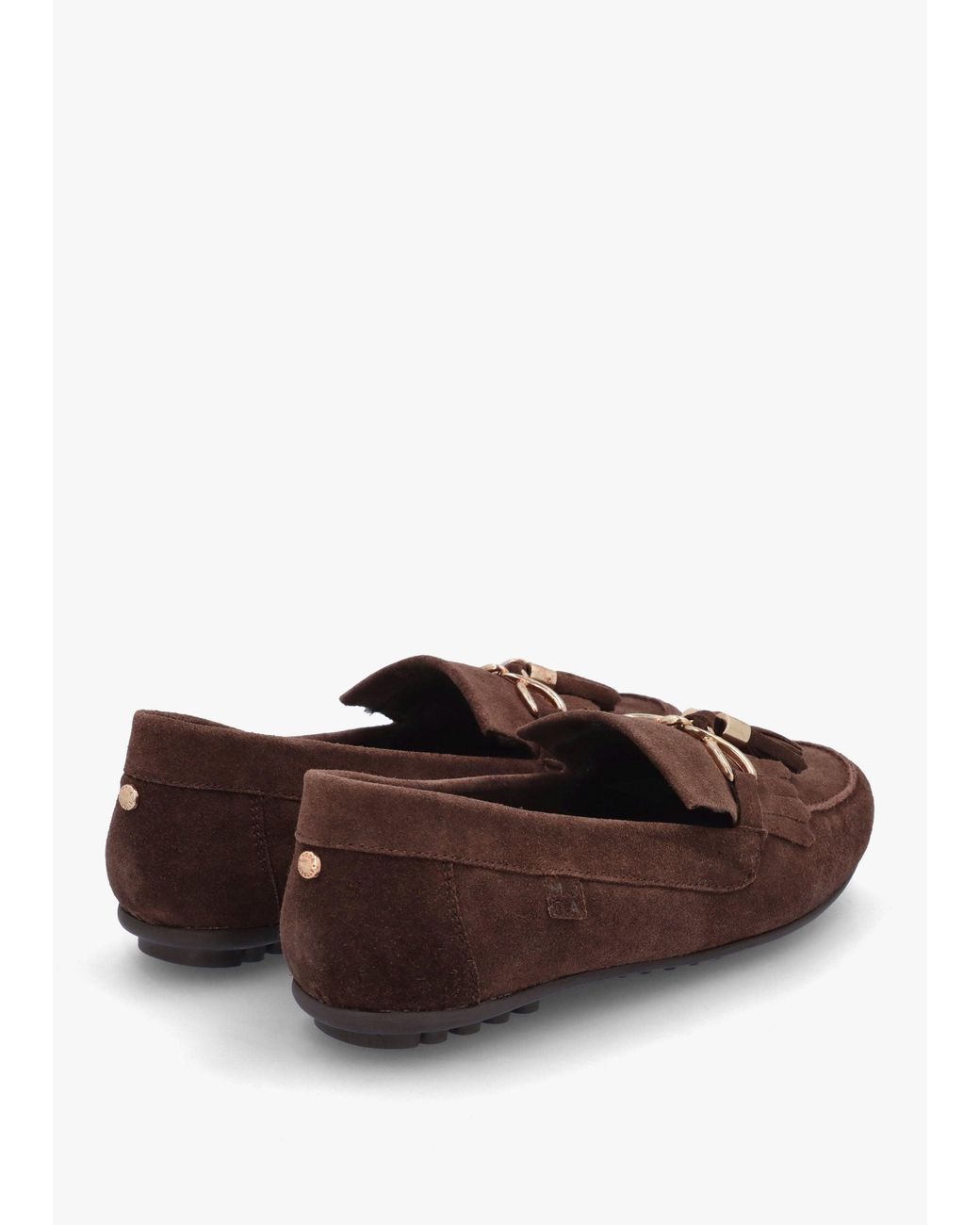 Moda In Pelle Brown Essana Tassel Loafers