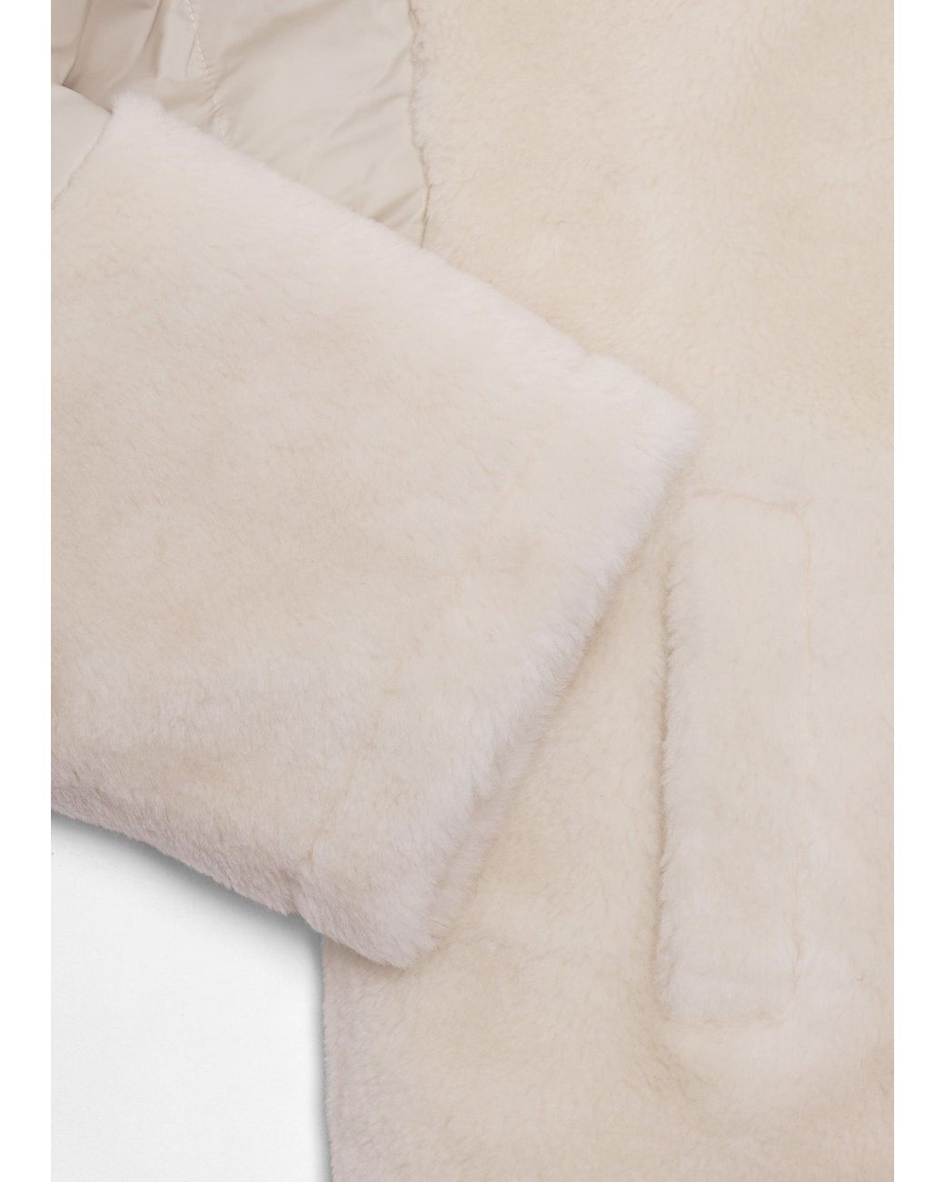 Oakwood Natural Orma Cream Wool & Nylon Jacket