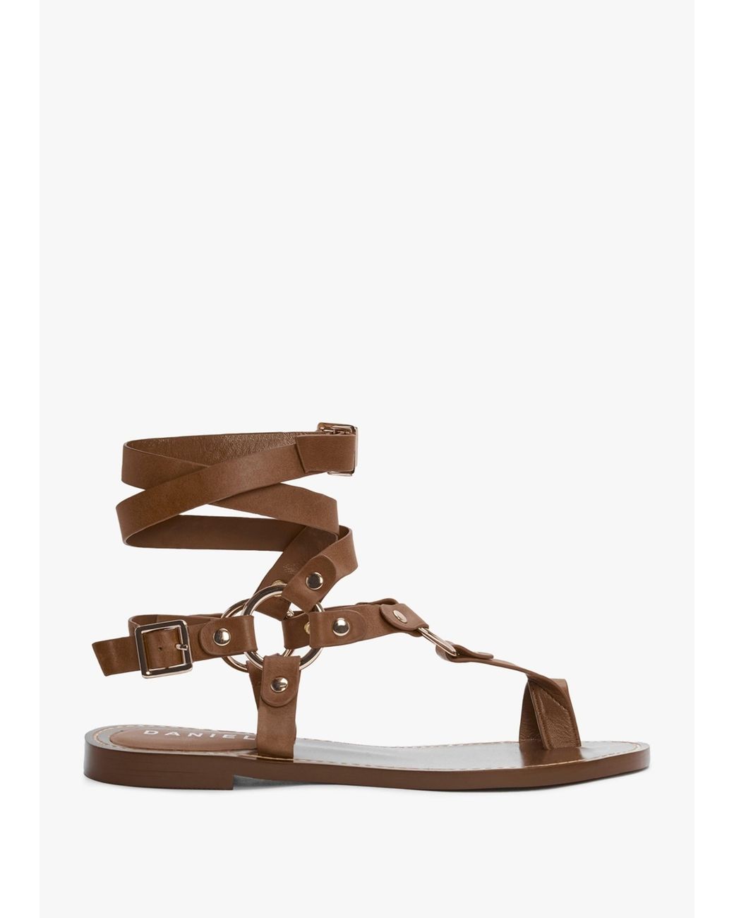 Daniel Brown Sophie Ankle Tie Sandals