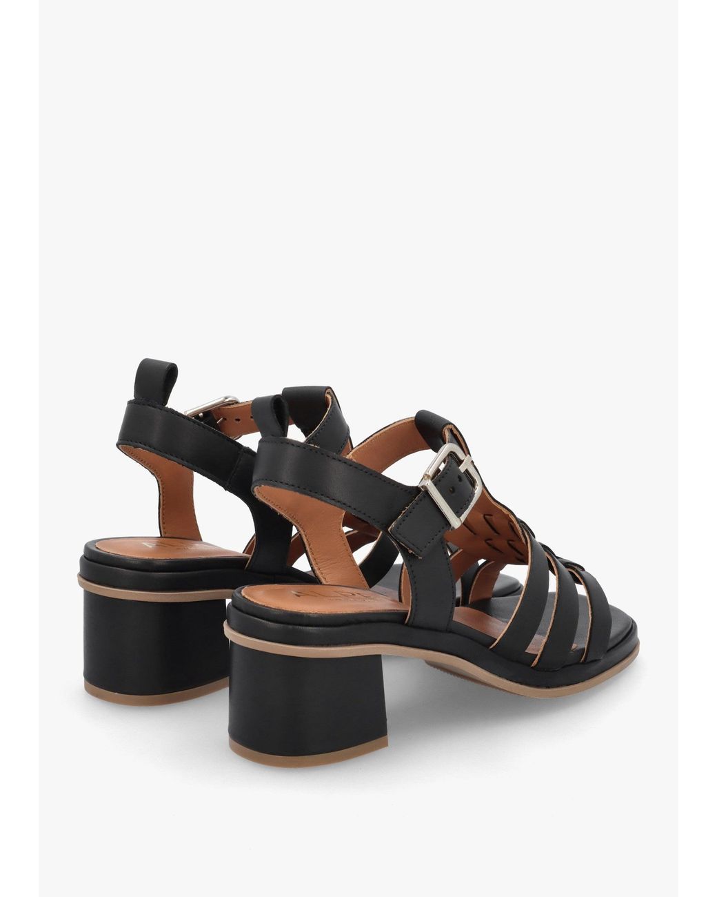 Alpe Multicolor Akure Block Heel Fisherman Sandals