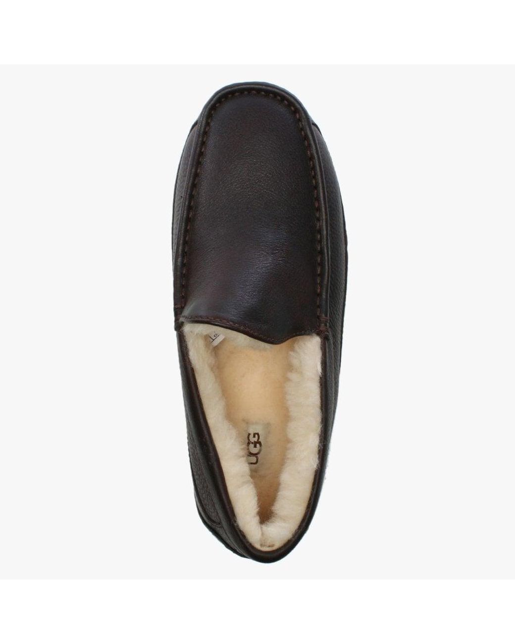 uggs leather slippers