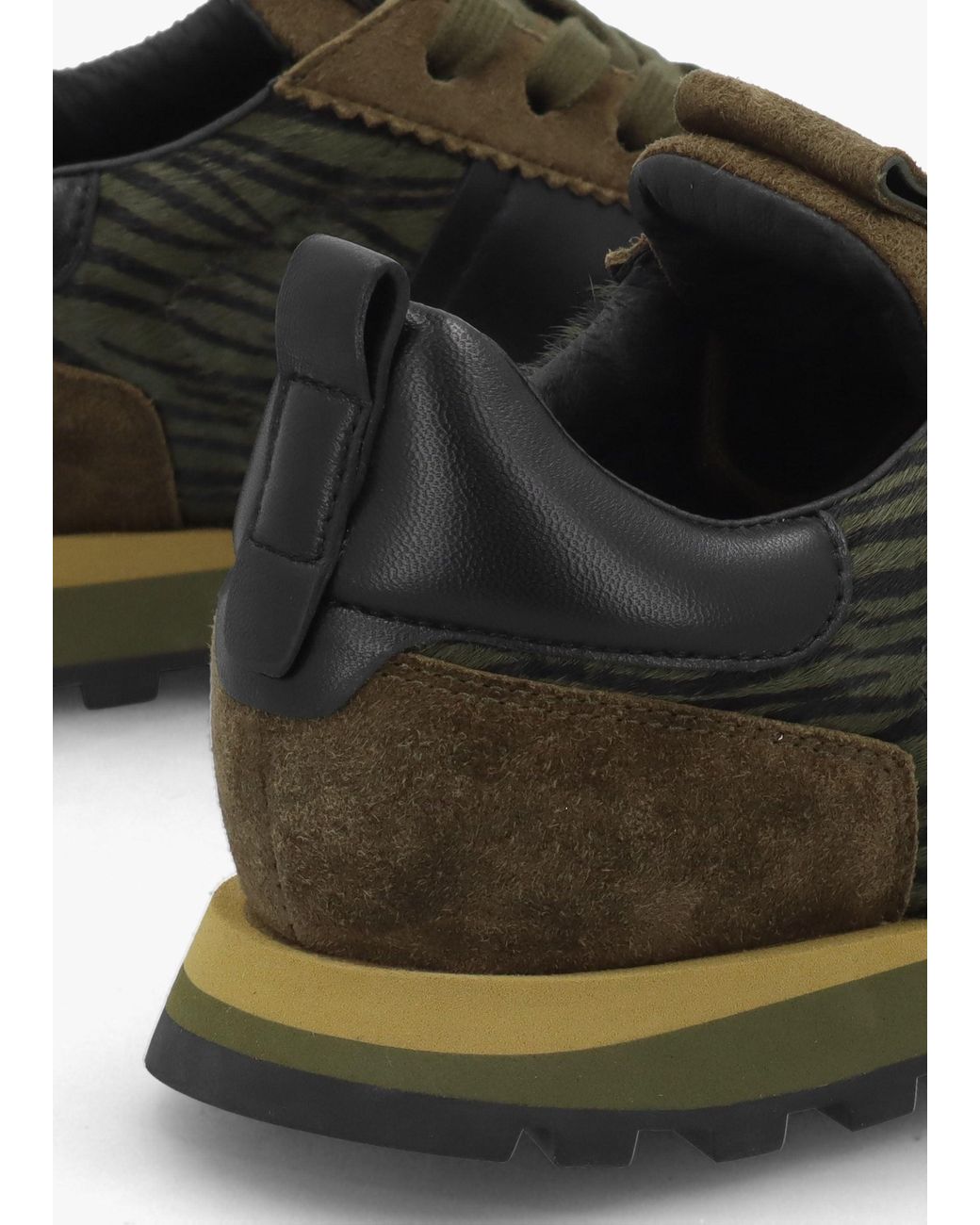 Daniel Green Aimie & Pony Hair Runner Trainers