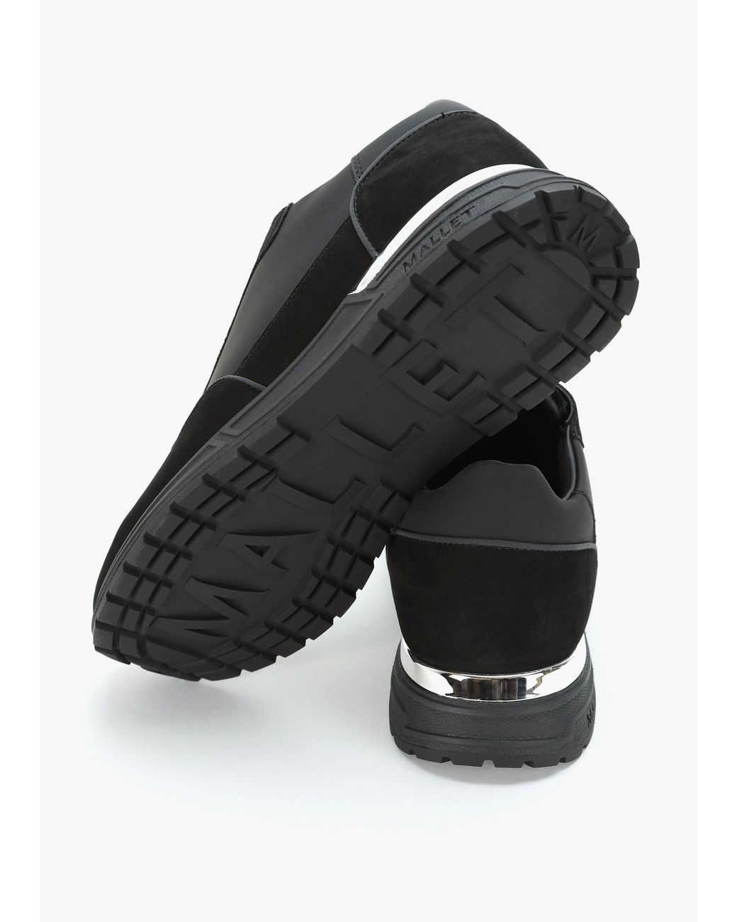 Mallet Black Popham Lite Trainers