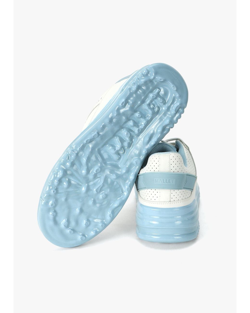 Mallet Blue Compton Dip Light Trainers