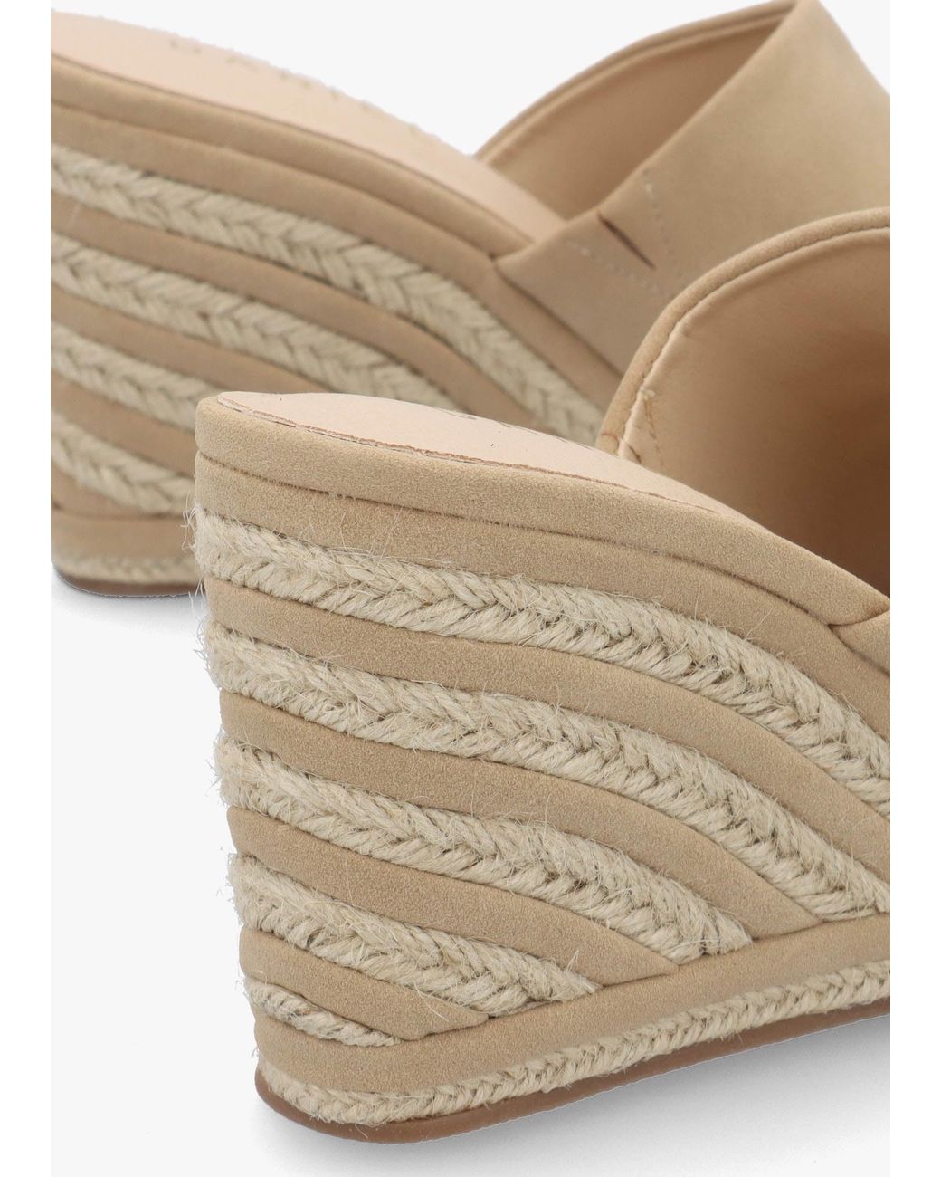 Daniel Natural Yana Striped Wedge Espadrilles