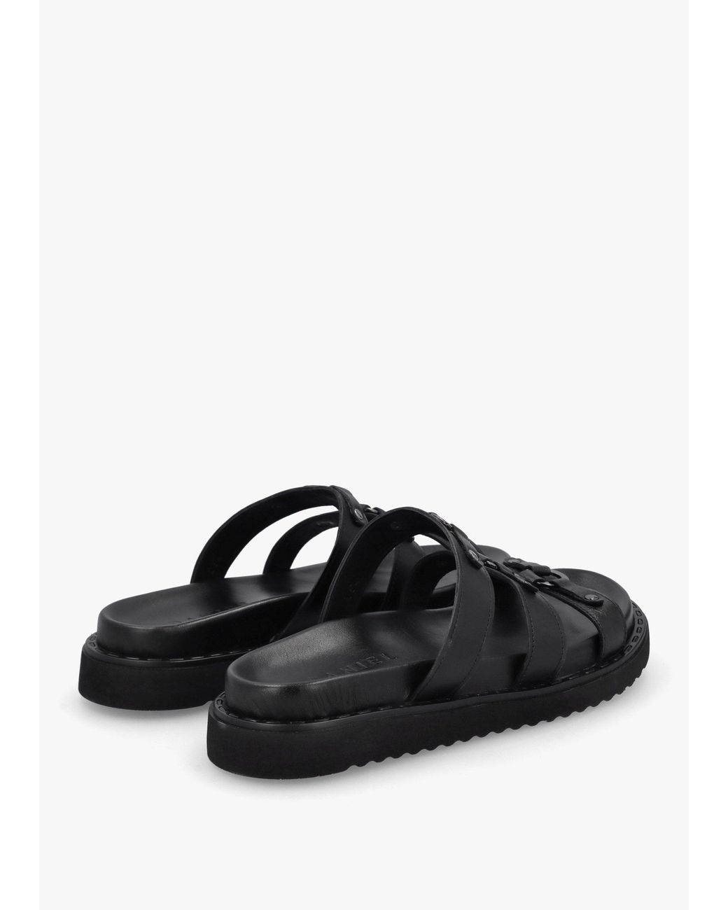 Daniel Black Ilene Three Bar Chunky Mules