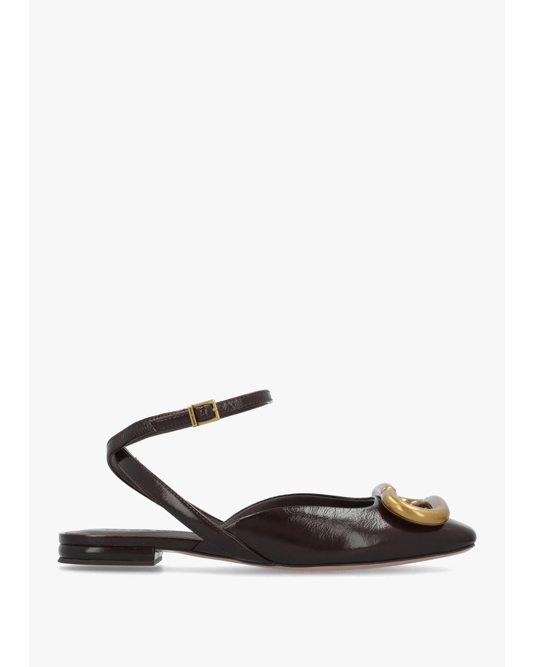 Marc Jacobs White The Pop J Marc Fondant Leather Closed Toe Sandals