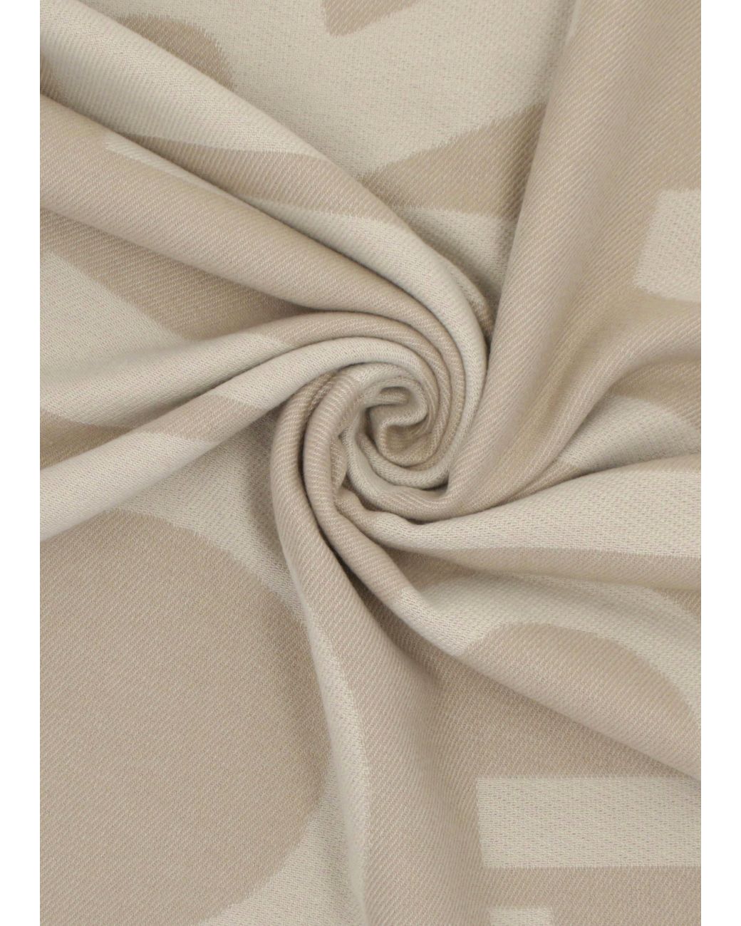 Barbour Natural Milla Camel Logo Wrap Scarf