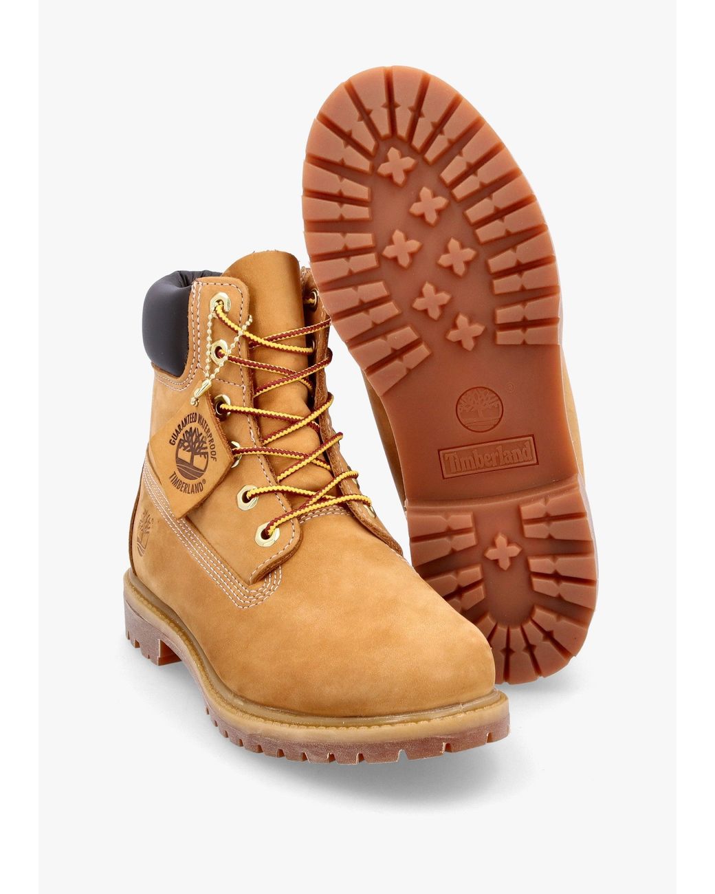 Timberland Brown Premium 6 Inch Waterproof Boots