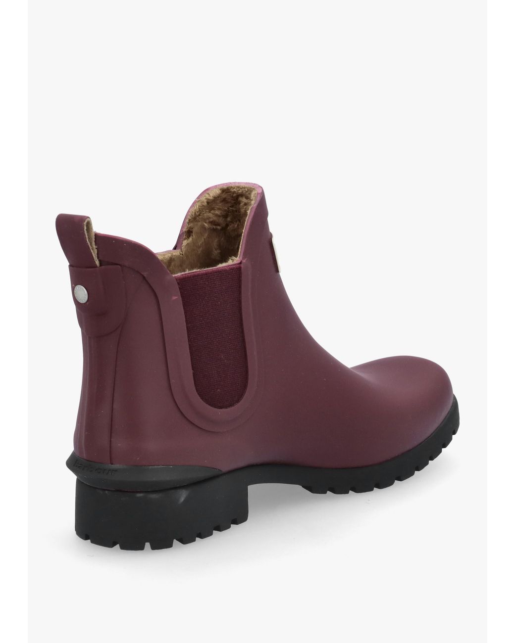 Barbour Purple Kirkton Fig Birchwood Chelsea Wellingtons