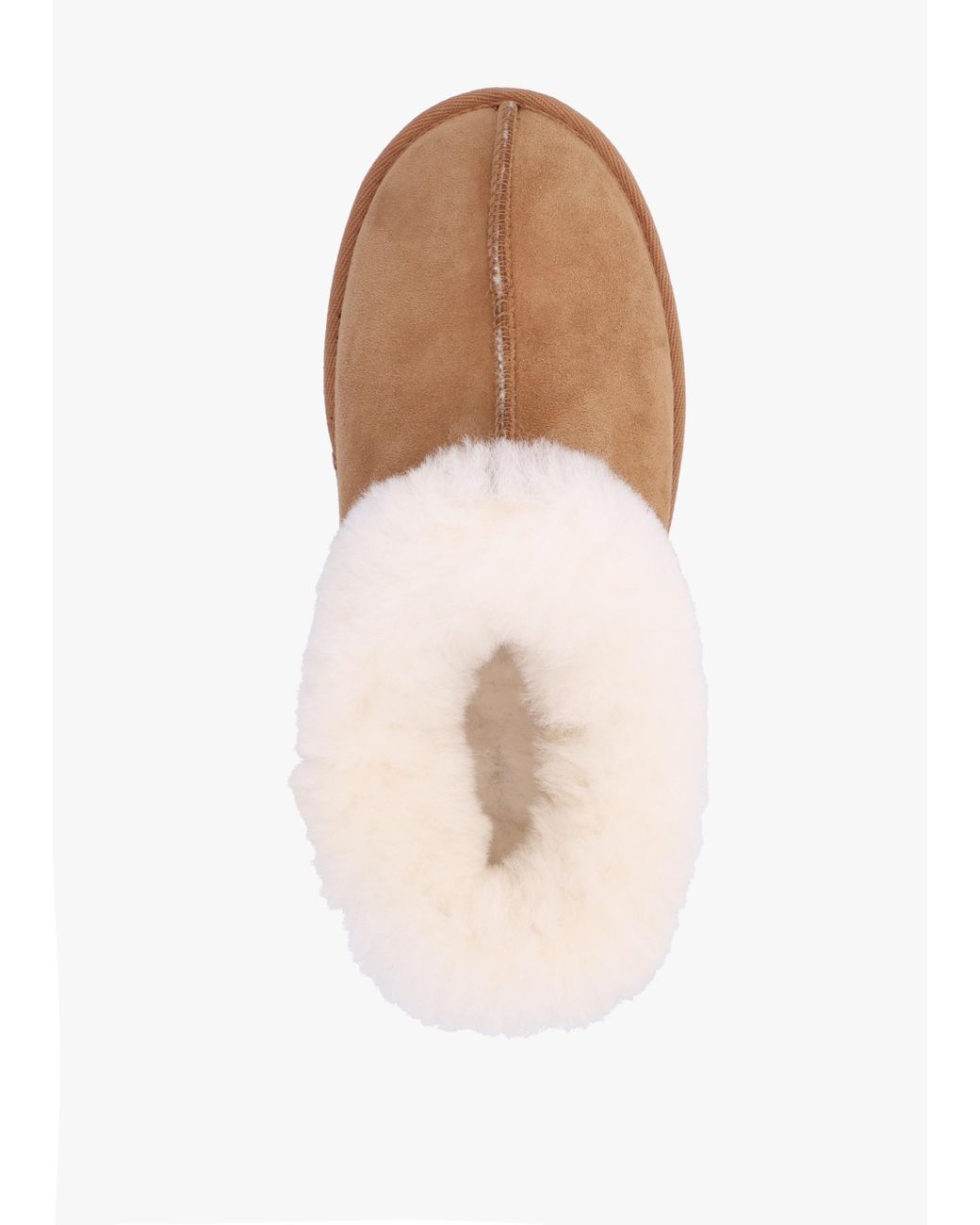 Daniel Brown Somolly Tan Suede Shearling Slippers
