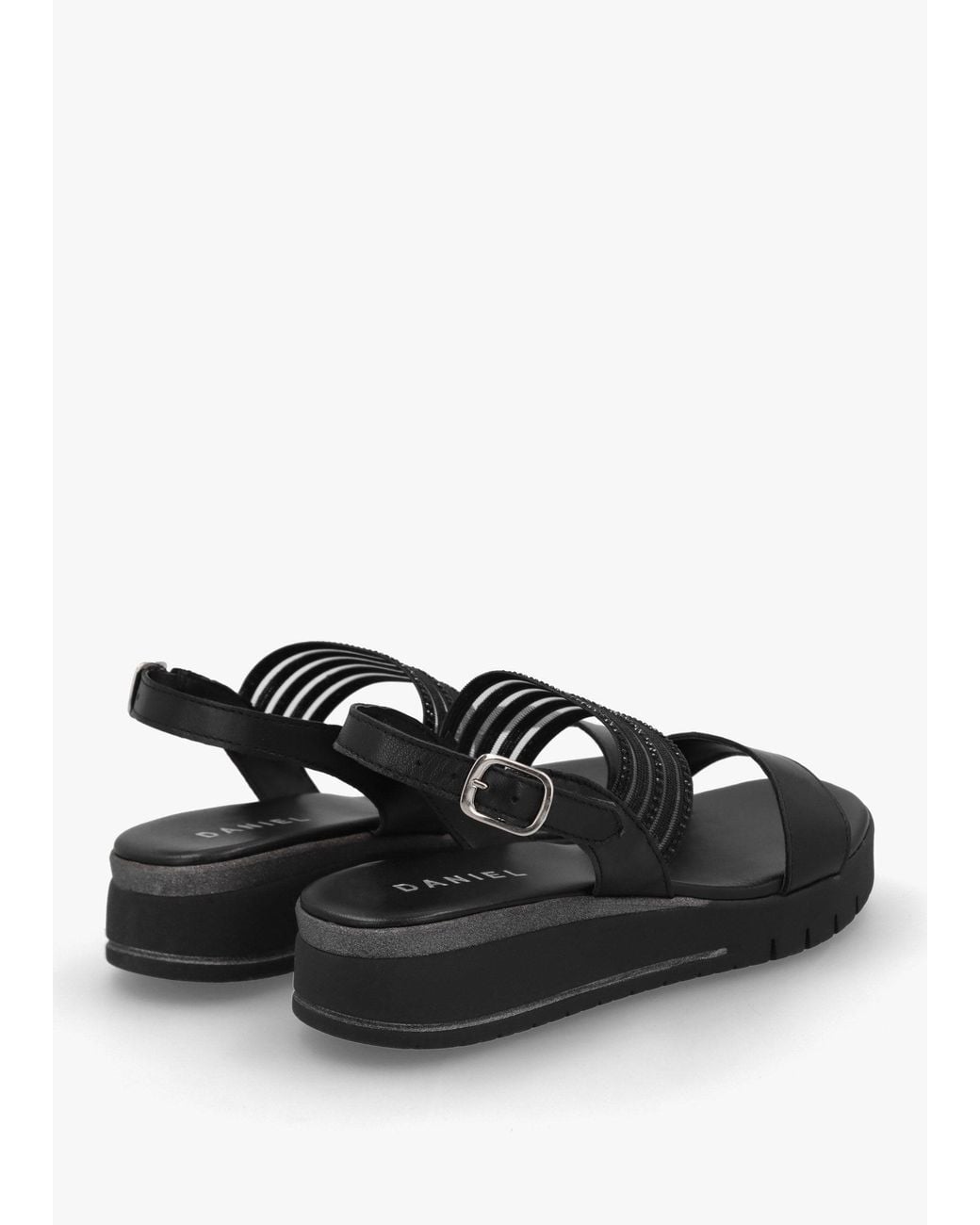 Daniel Black Lozette Low Wedge Sandals