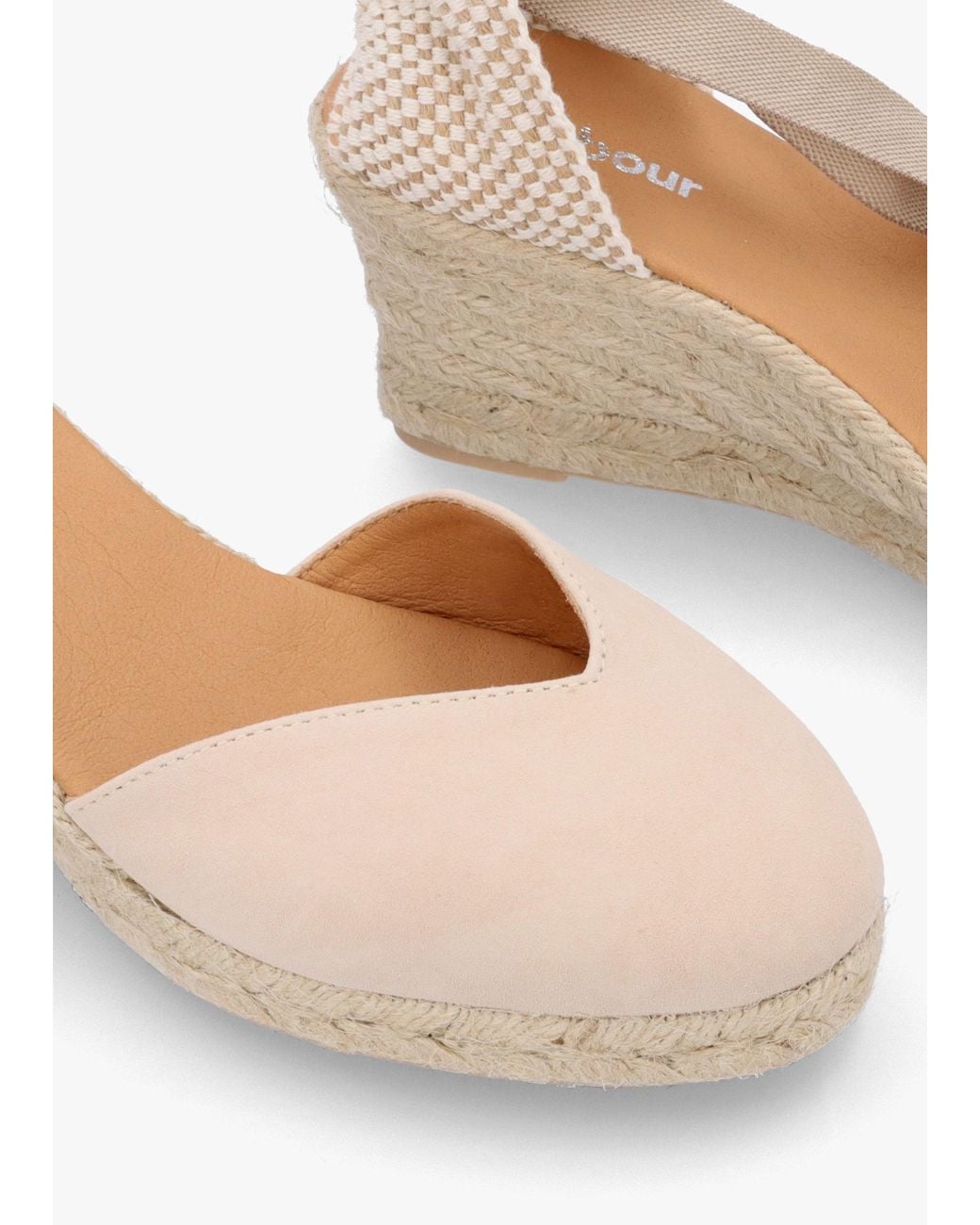 Barbour Natural Juana Wedge Espadrilles