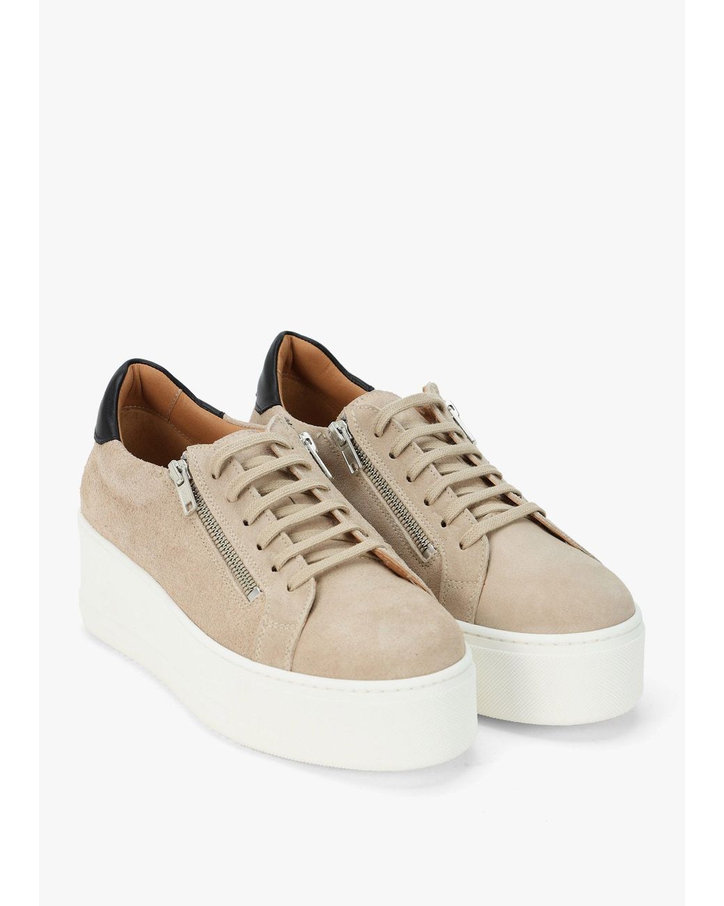 Daniel White Tippy Flatform Trainers