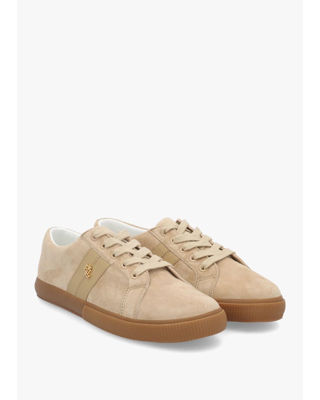 Ralph Lauren White Rl Janson Ii Low Top