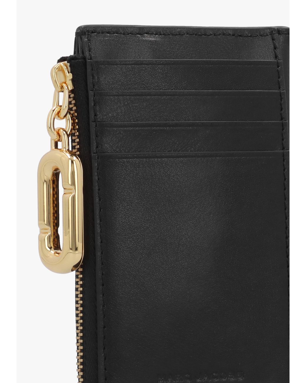 Marc Jacobs White Scene Top Zip Multi Wallet