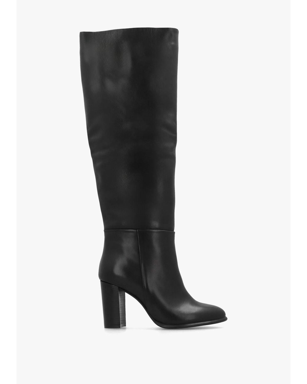 Daniel Black Lottie High Block Heel Knee Boots