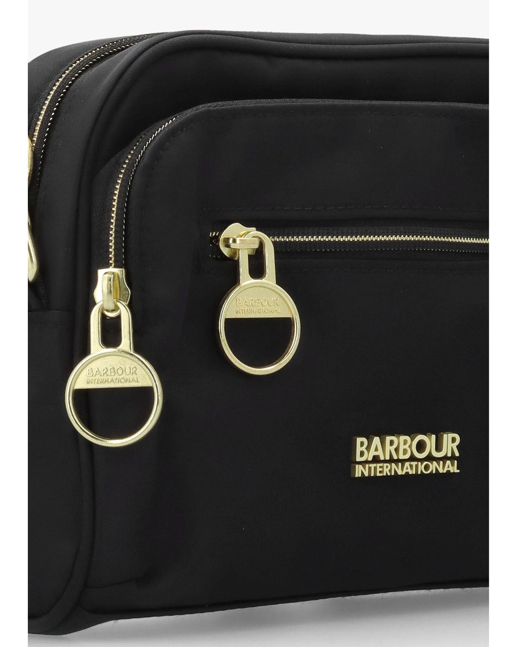 Barbour Black Qualify Slim Cross-Body Bag