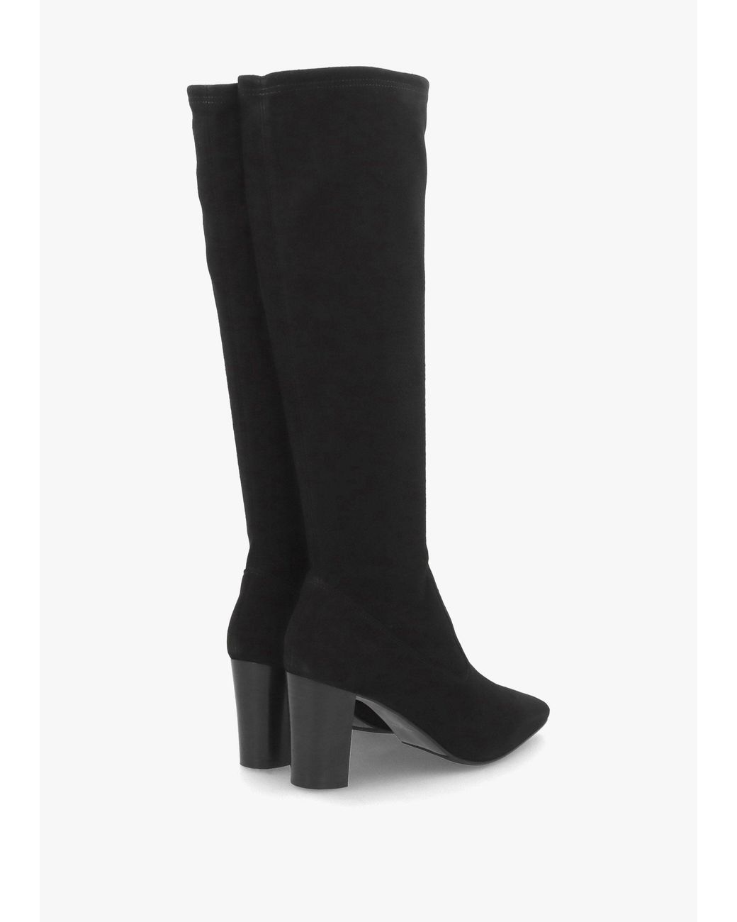 Daniel Black Block Heel Knee Boots