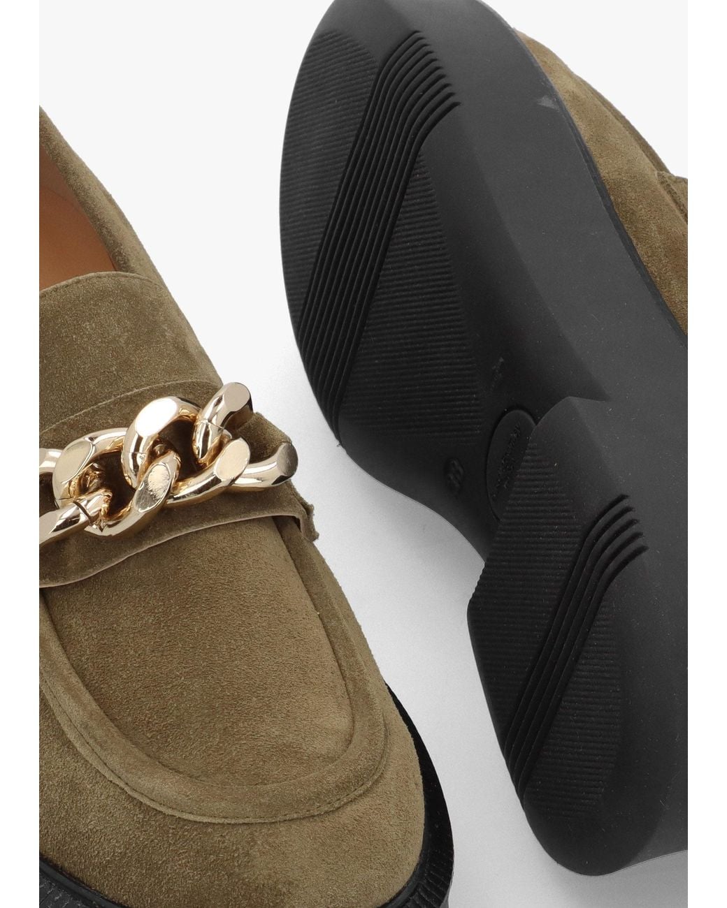 Daniel Multicolor Chunky Link Chain Loafers