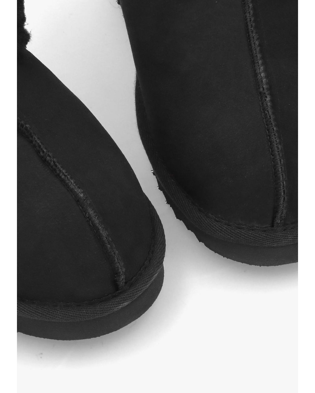 Daniel Black Somolly Shearling Slippers