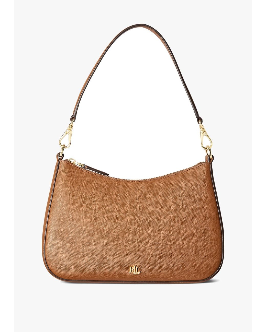 Ralph Lauren Brown Danni 26 Lauren Shoulder Bag