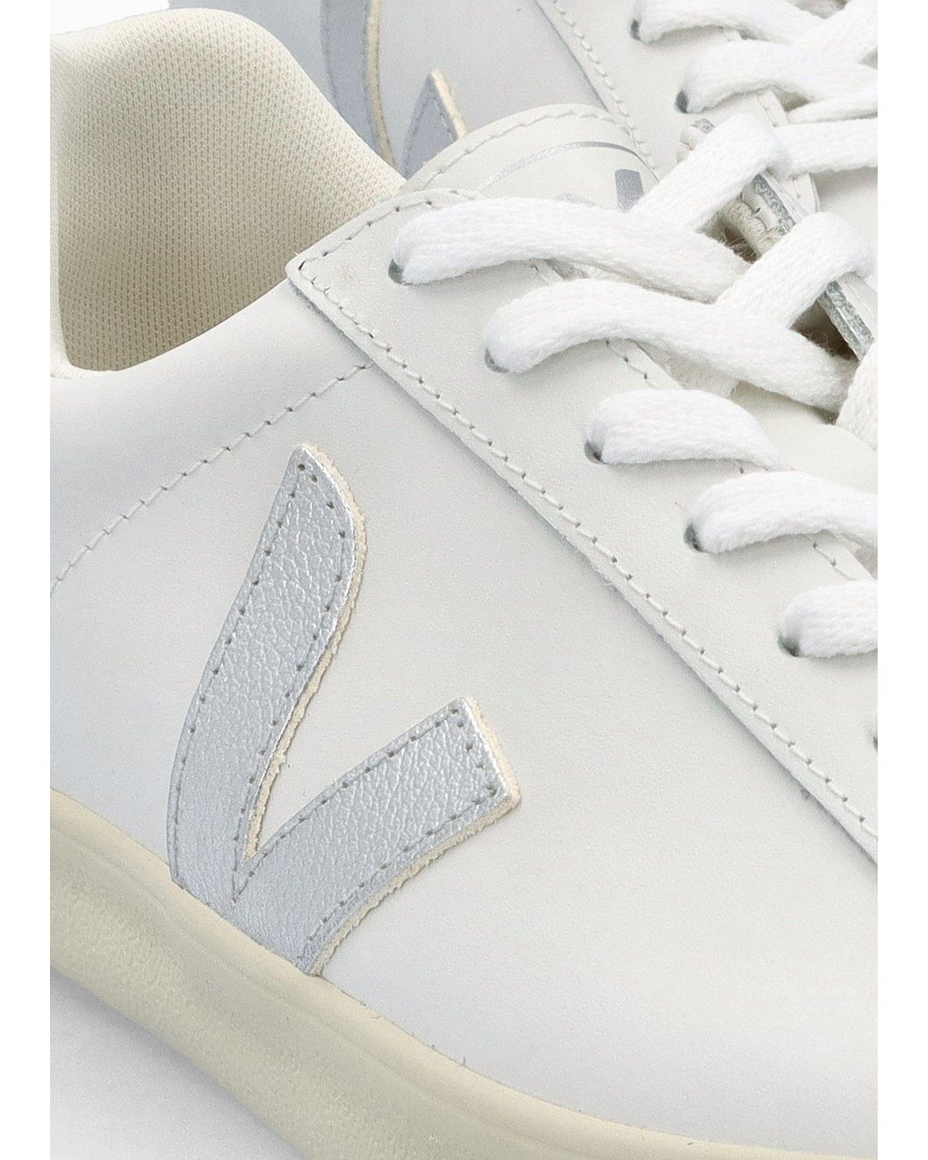 Veja White Esplar Logo Trainers