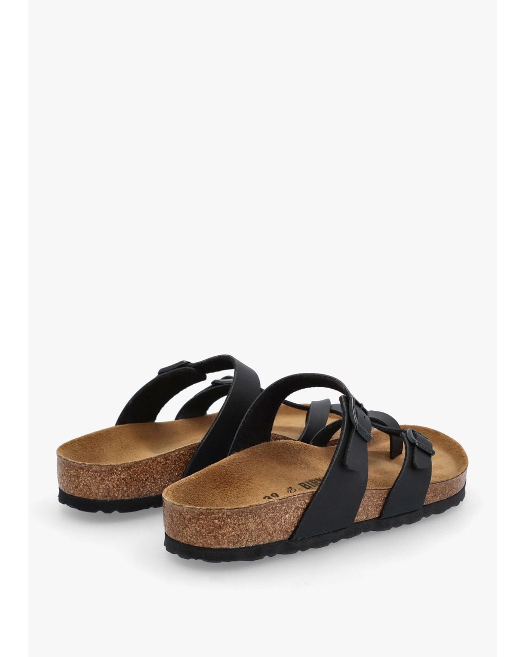 Birkenstock White Mayari Birko-Flor Thong Sandals