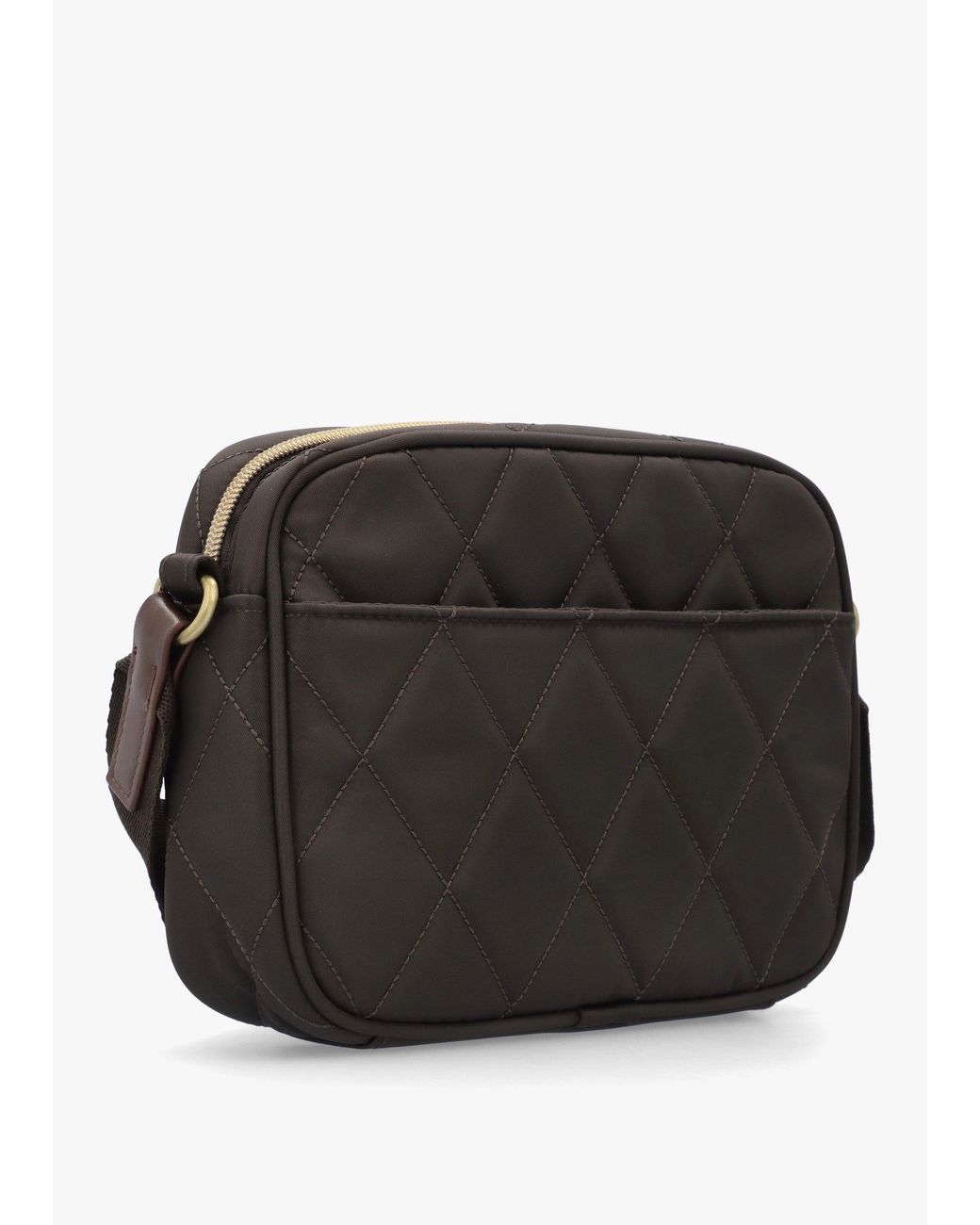 Barbour Black Quilted Cross-Body Bag