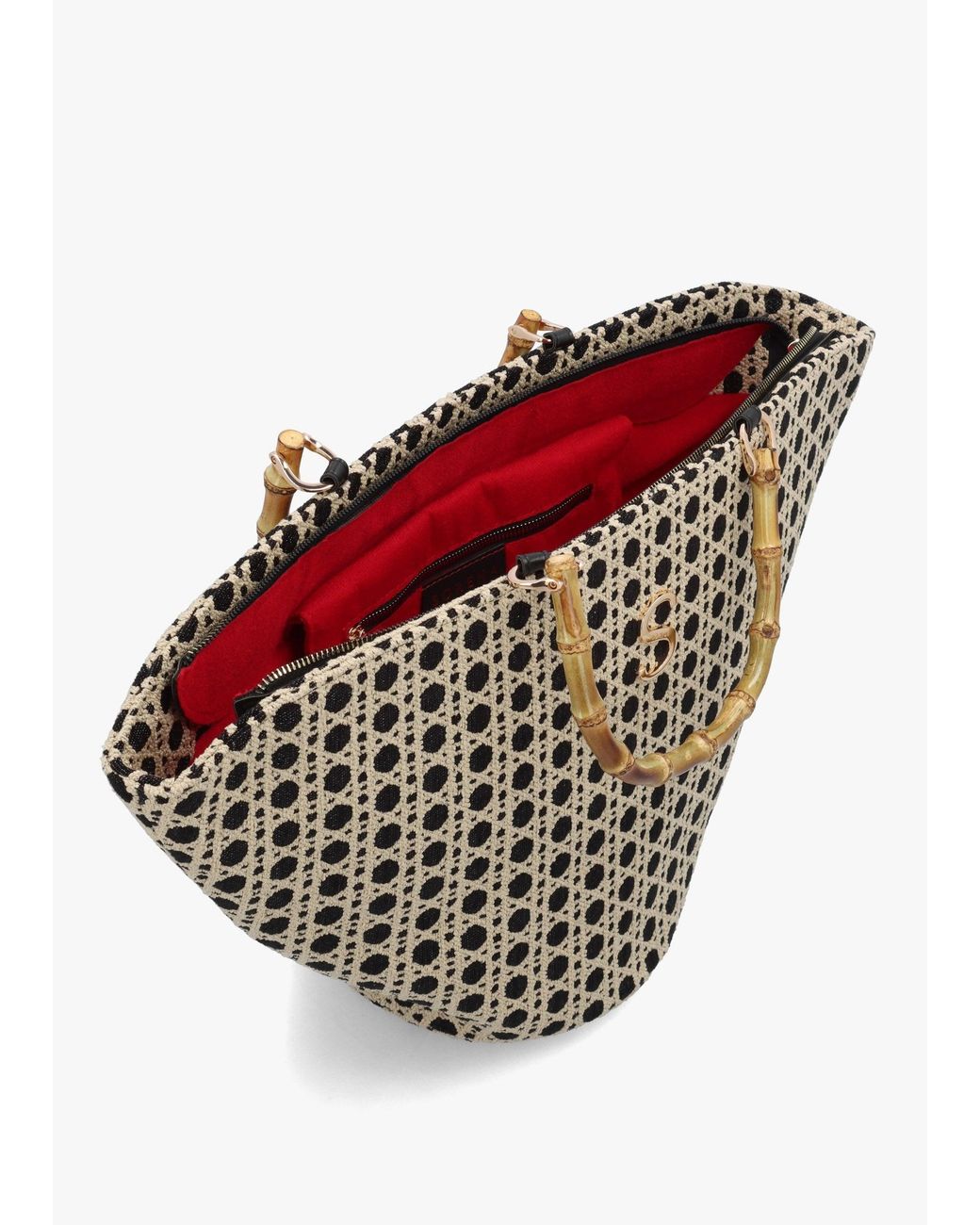 Sorena Multicolor One-Of-A-Kind Postiano Multicoloured Basket Tote Bag