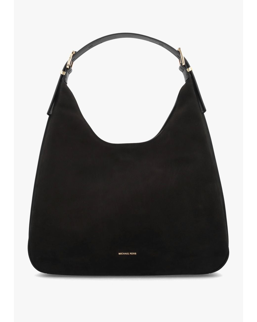 Michael Kors Black Large Nolita Hobo Shoulder Bag