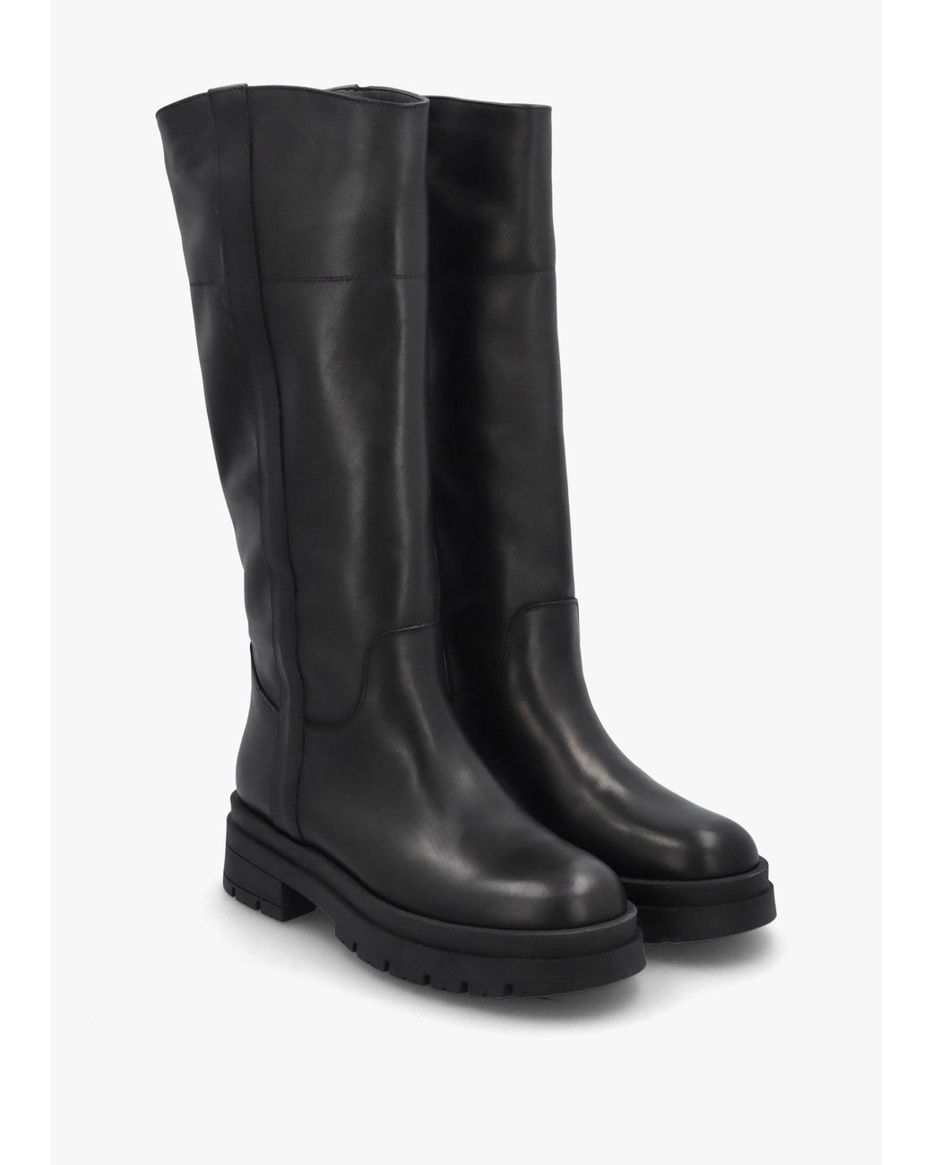 Daniel Black Chunky Knee Boots
