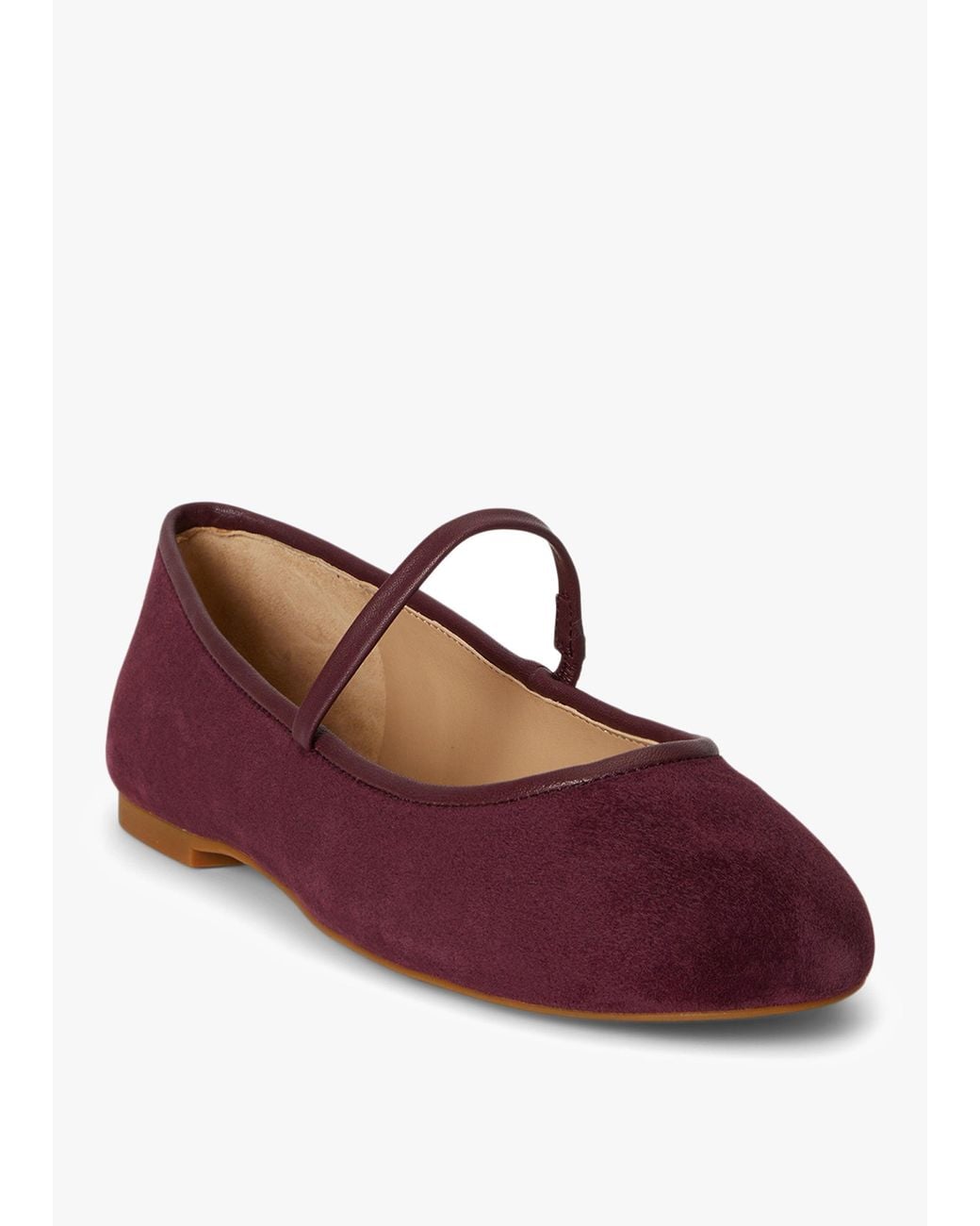 Ralph Lauren Red Rl Jayna Mary Jane