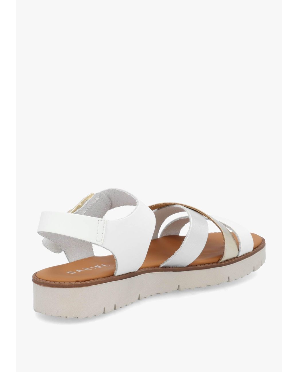 Daniel White Lindy Multi Cross Strap Sandals