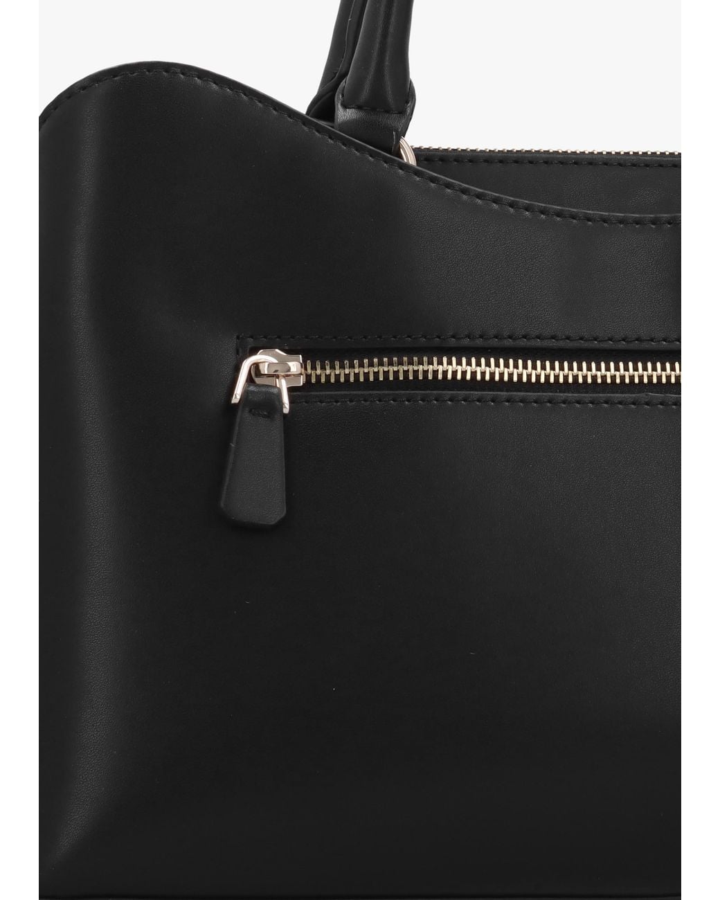 Guess Black Janie Girlfriend Satchel Bag