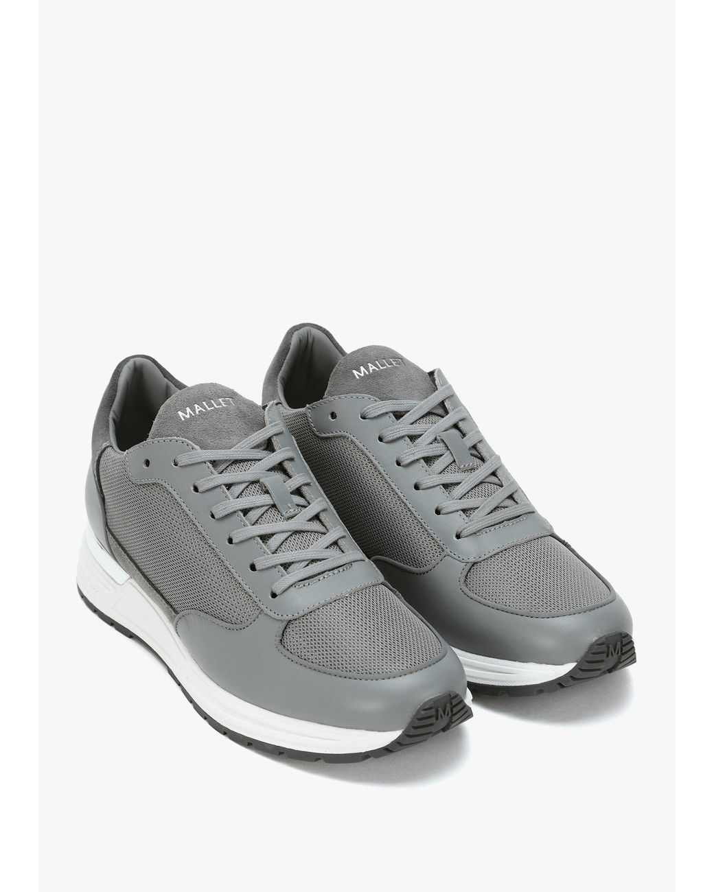 Mallet White Popham Lite Trainers