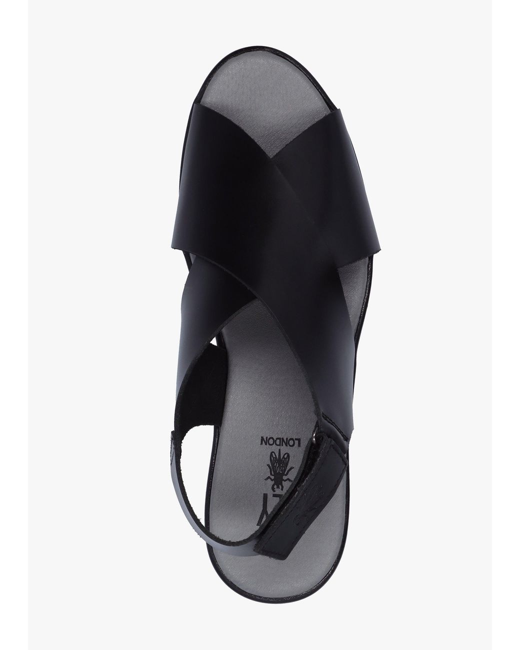 Fly London Multicolor Nabi Sling Back Low Wedge Sandals