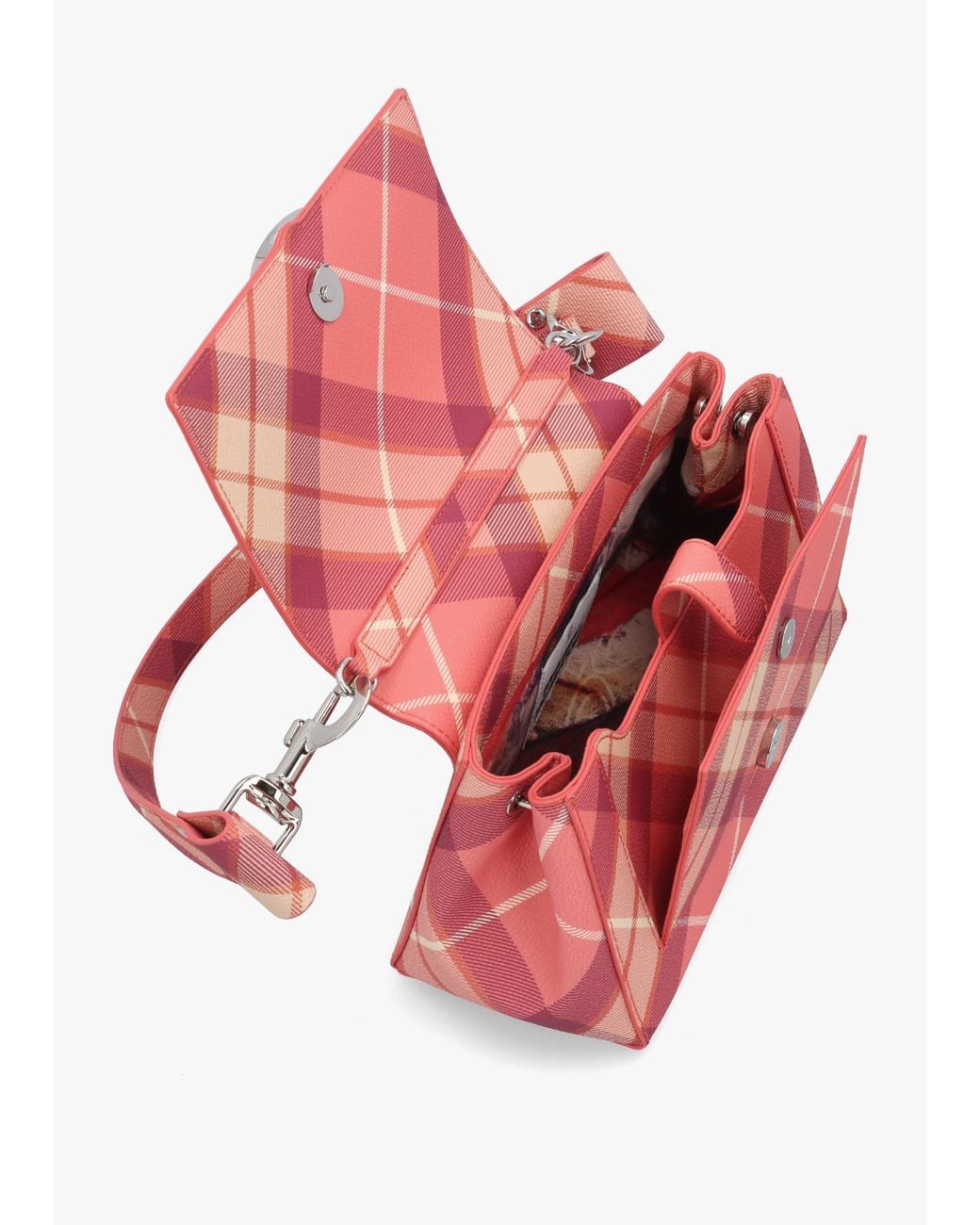 Vivienne Westwood Pink Hazel Medium Ii Fraser Shoulder Bag